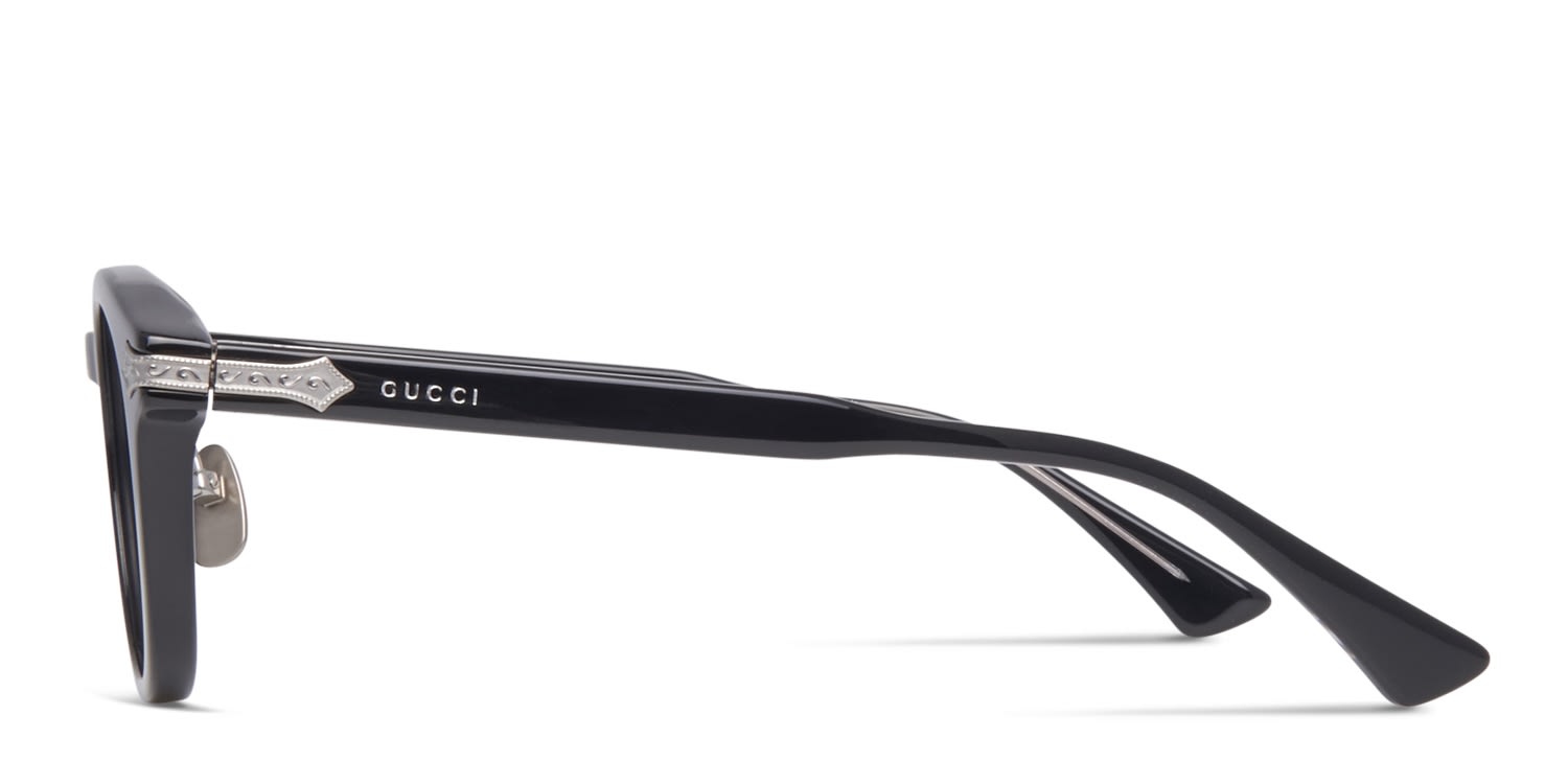 Gucci GG0071O Black Prescription Eyeglasses