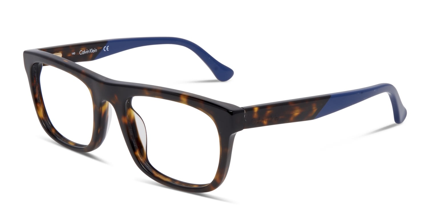 calvin klein tortoise glasses