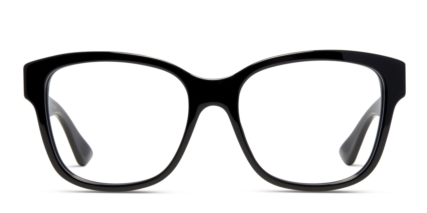Gucci GG0038O Shiny Black Prescription Eyeglasses