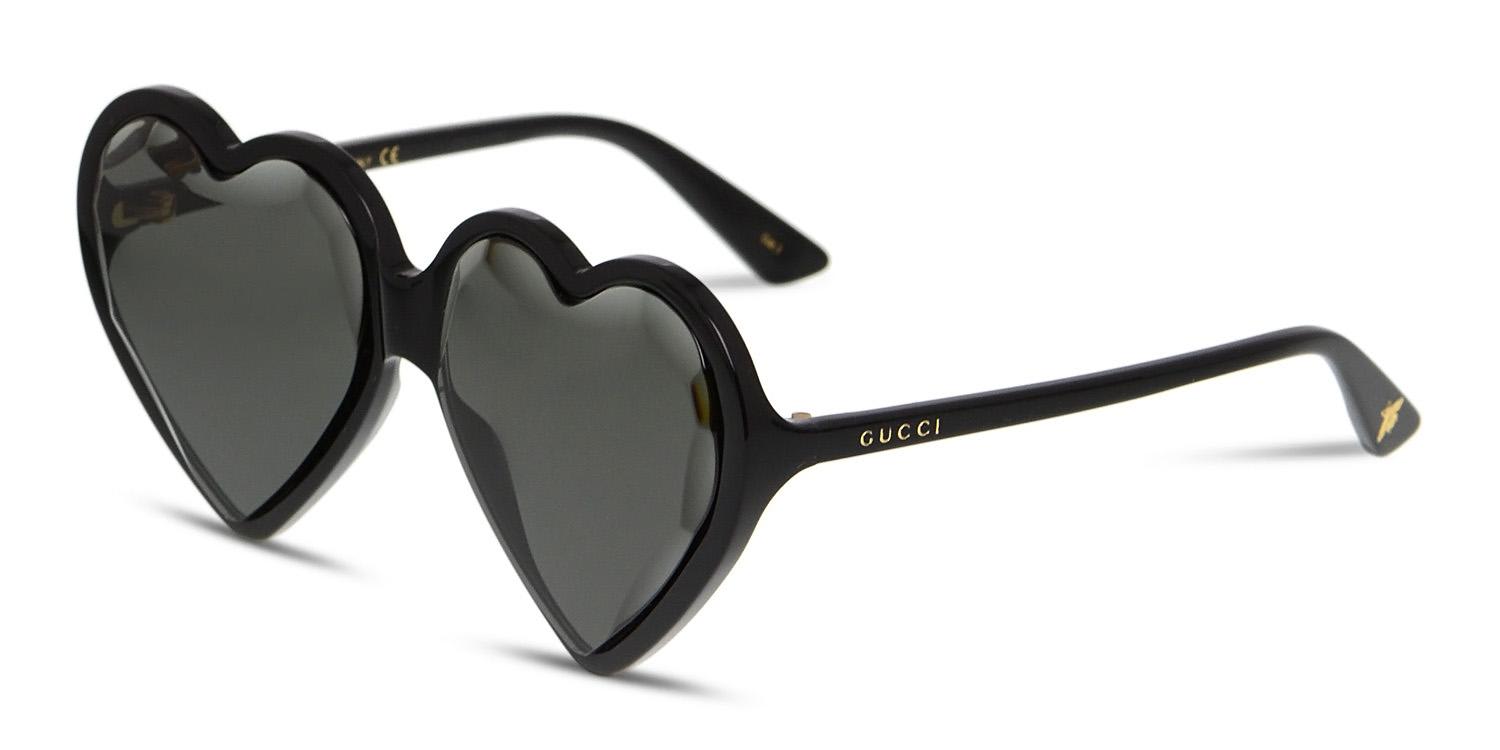 Gucci GG0360S Shiny Black Sunglasses
