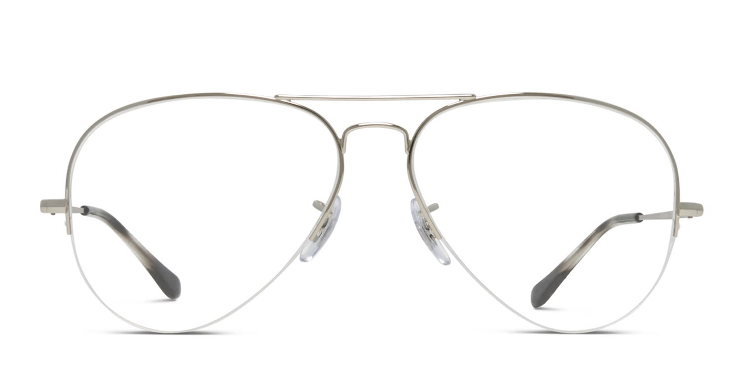 Ray Ban Aviator 65 Silver Prescription Glasses Ray Ban Aviator 65 Silver Prescription Glasses