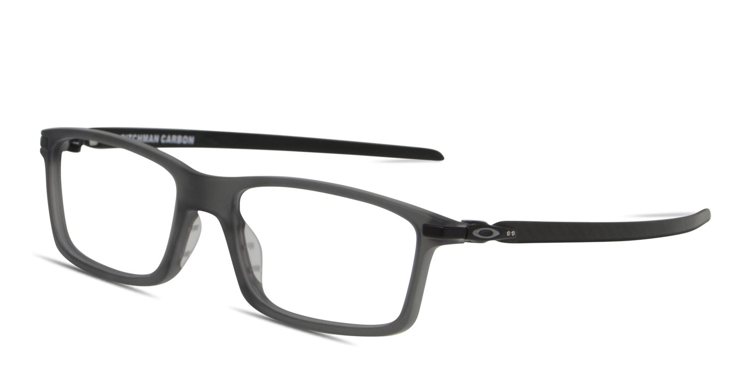 Oakley Pitchman Carbon Gray Prescription Eyeglasses