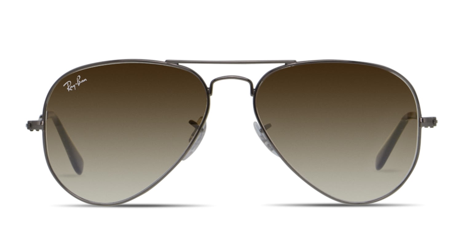 Ray Ban 3025 Gunmetal W Brown Prescription Sunglasses Ray Ban 3025 Gunmetal W Brown Prescription Sunglasses