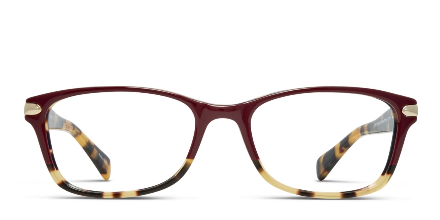Coach HC6065 Wine w/Tortoise Prescription Eyeglasses