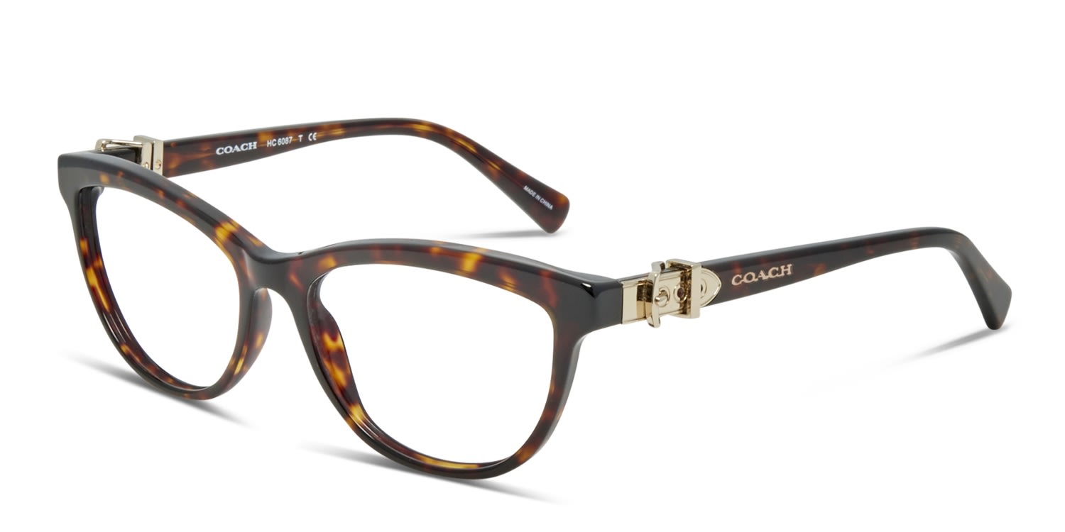 Coach HC6087 Tortoise Prescription Eyeglasses