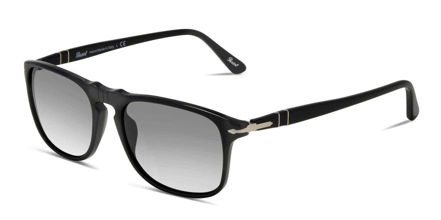 Persol 3059s Black Prescription Sunglasses 