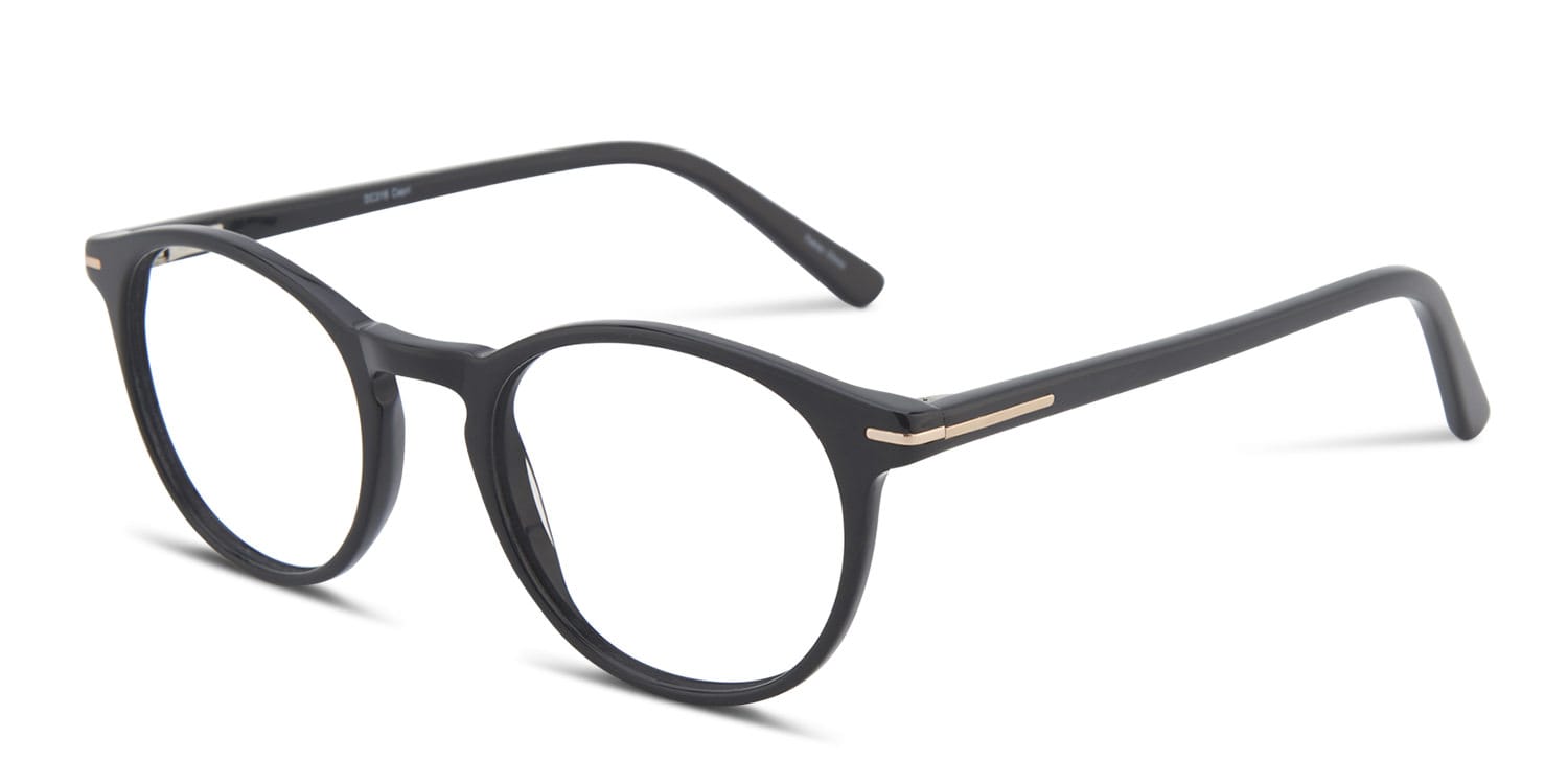 Colin Black Prescription Eyeglasses