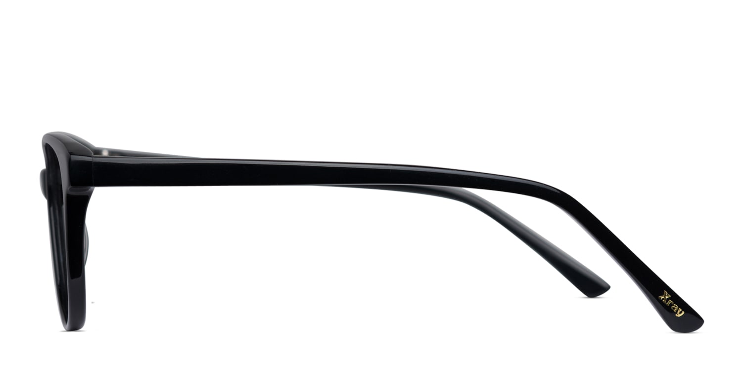 Dallas Black Prescription eyeglasses
