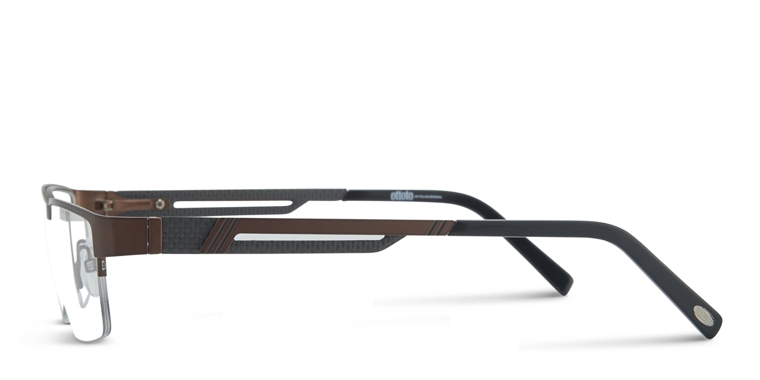 Ottoto Rutherford Brown Prescription eyeglasses