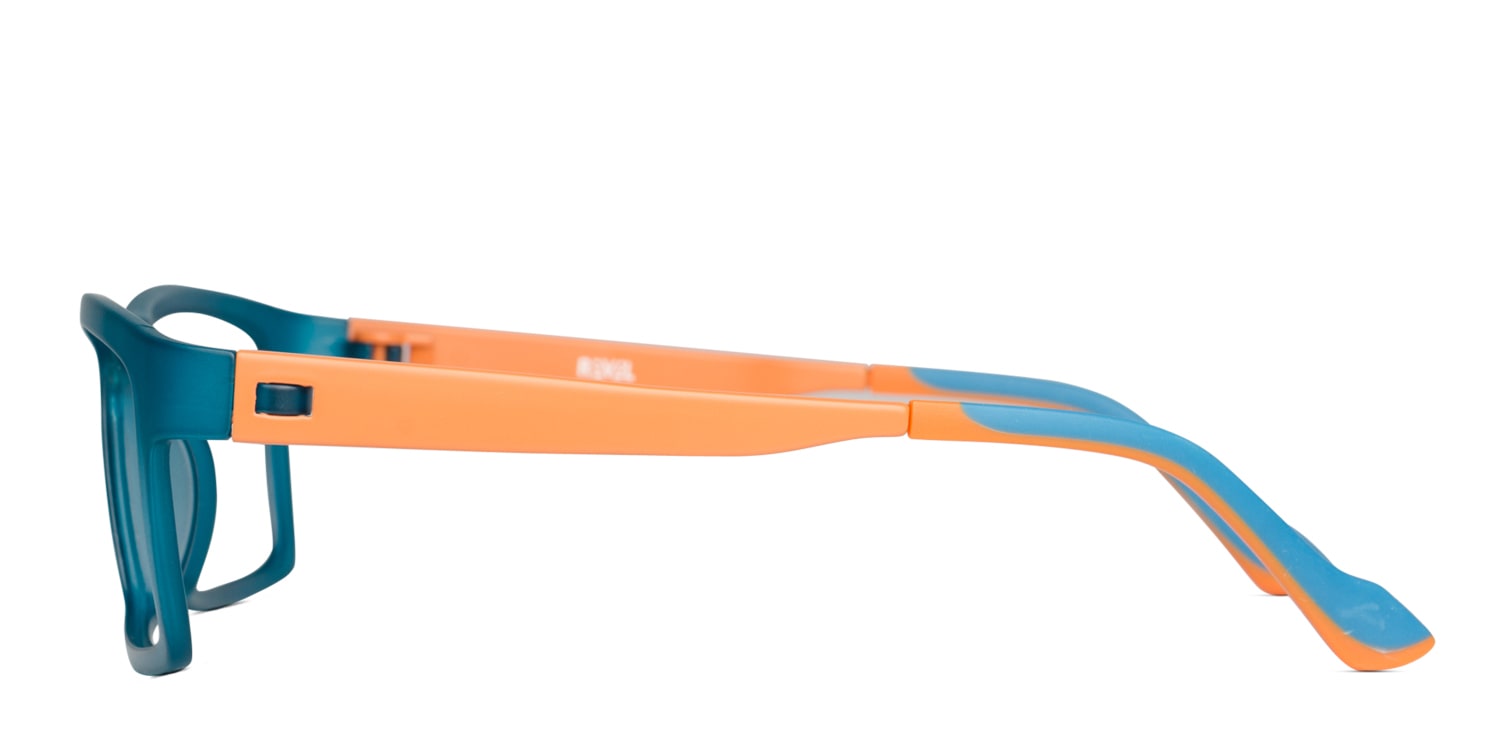 Revel Willow Teal w/Orange Prescription Eyeglasses