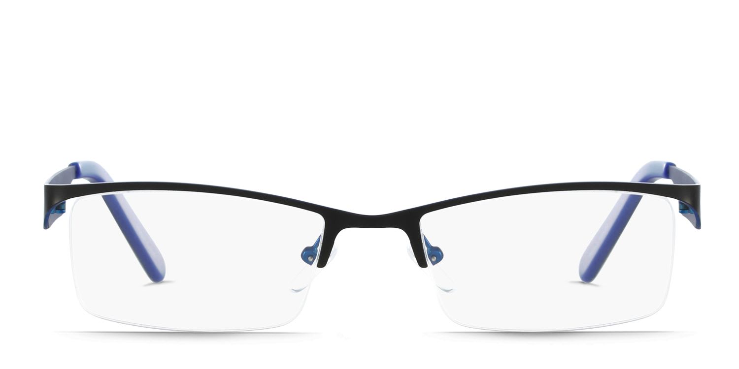 Hero Black w/Blue Prescription Eyeglasses