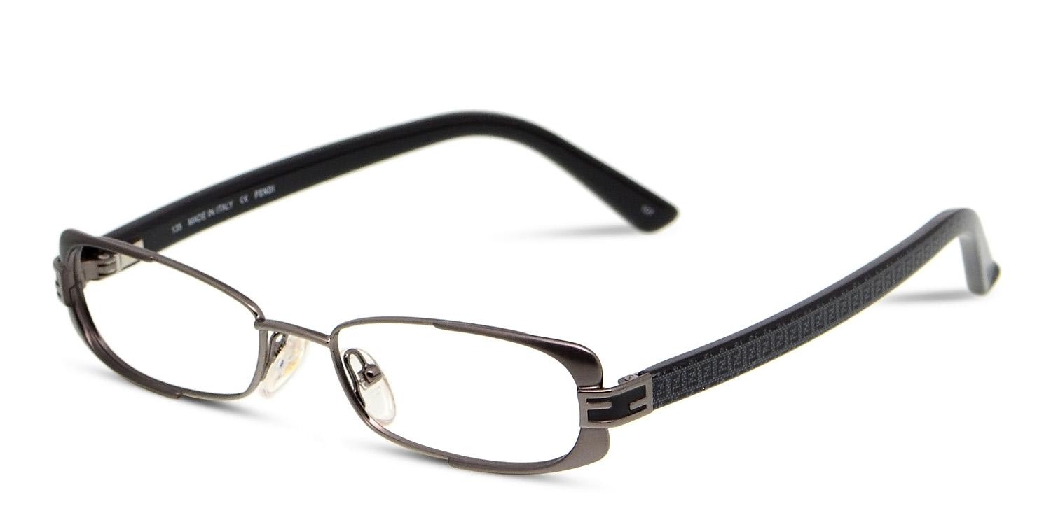 Fendi F943 Gunmetal/Black Prescription Eyeglasses