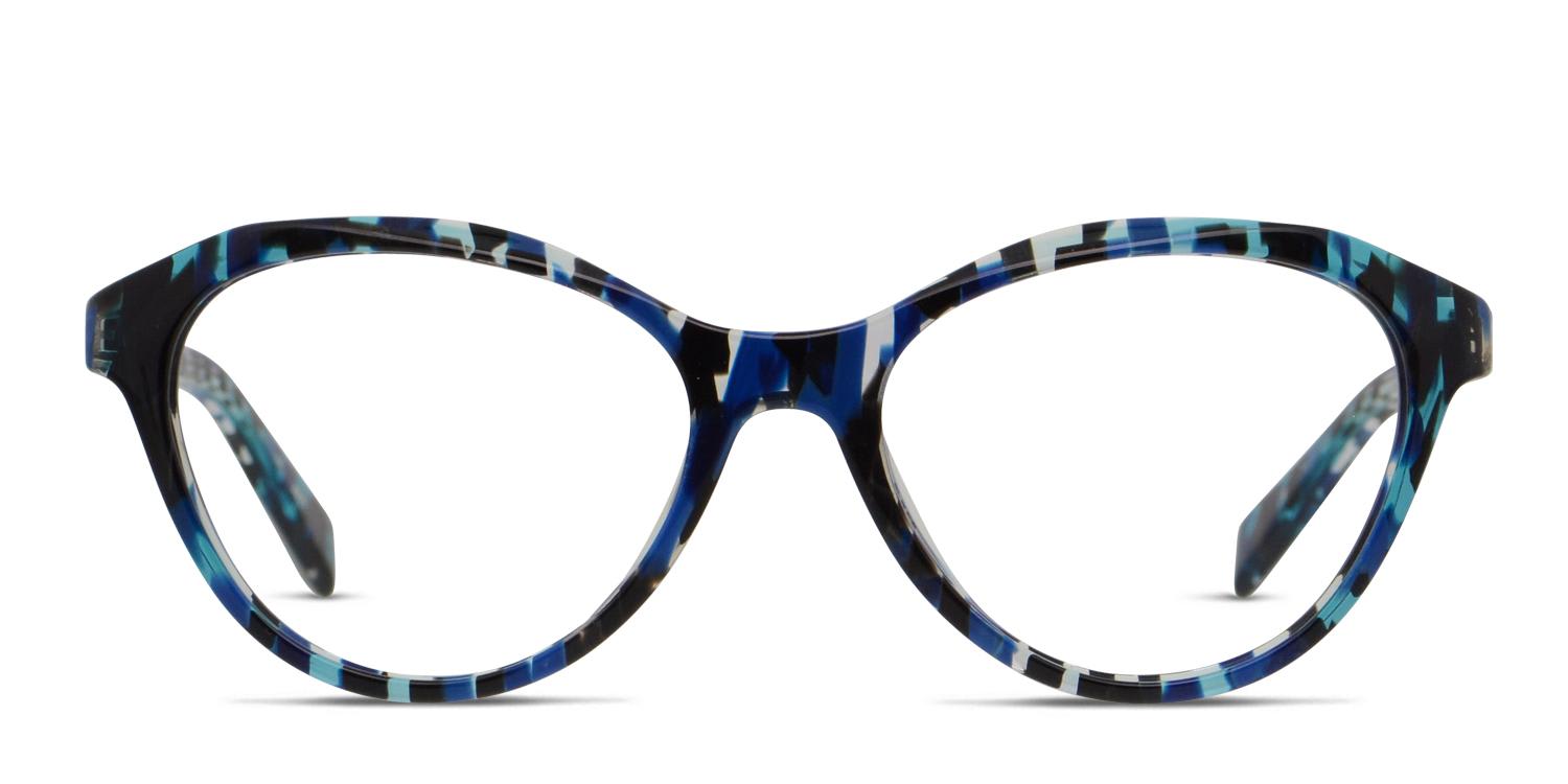 Alain Mikli A03076 Blue Teal Tortoise Clear Prescription Eyeglasses