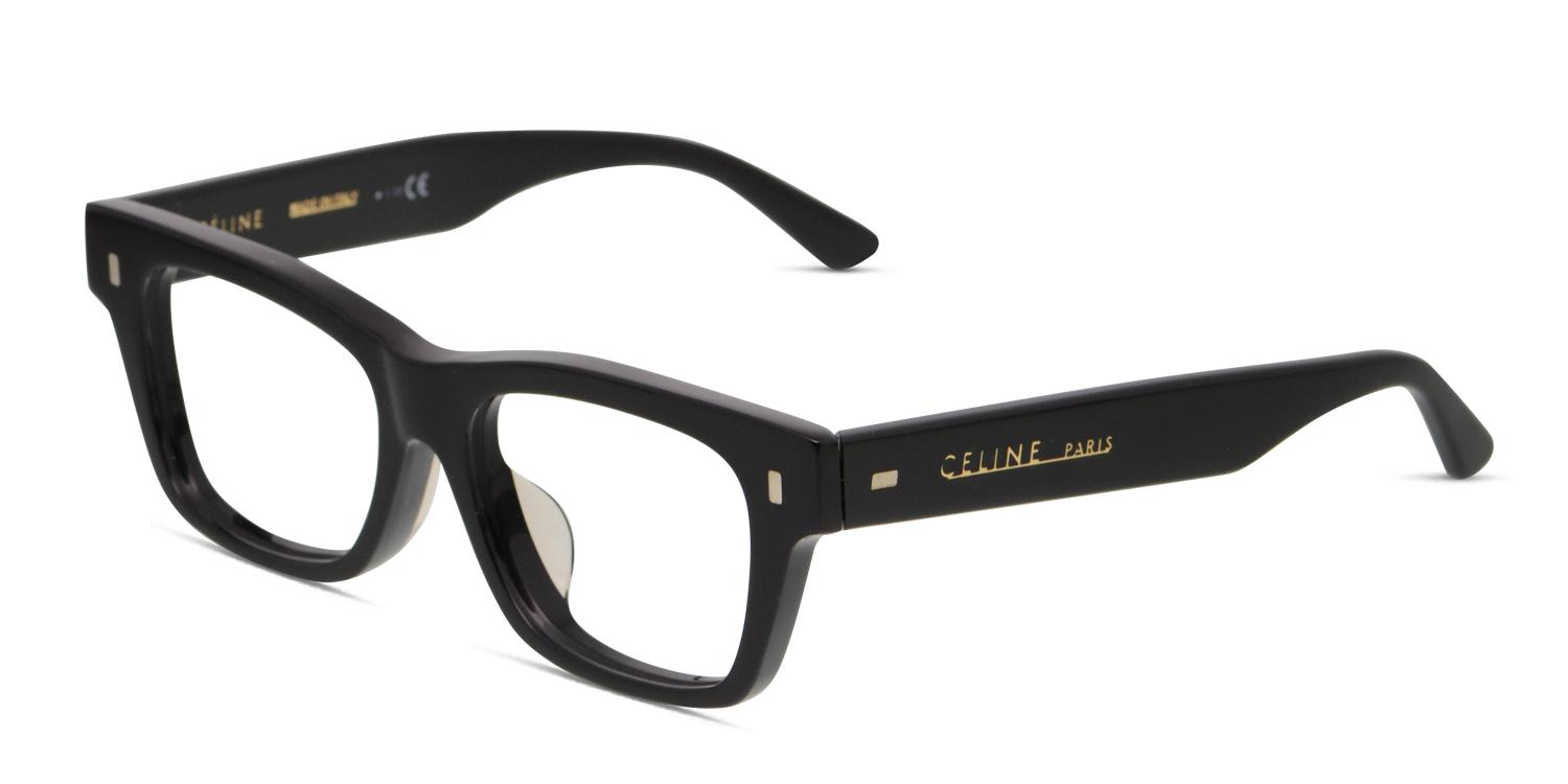 Celine CL50011F Shiny Black Prescription Eyeglasses
