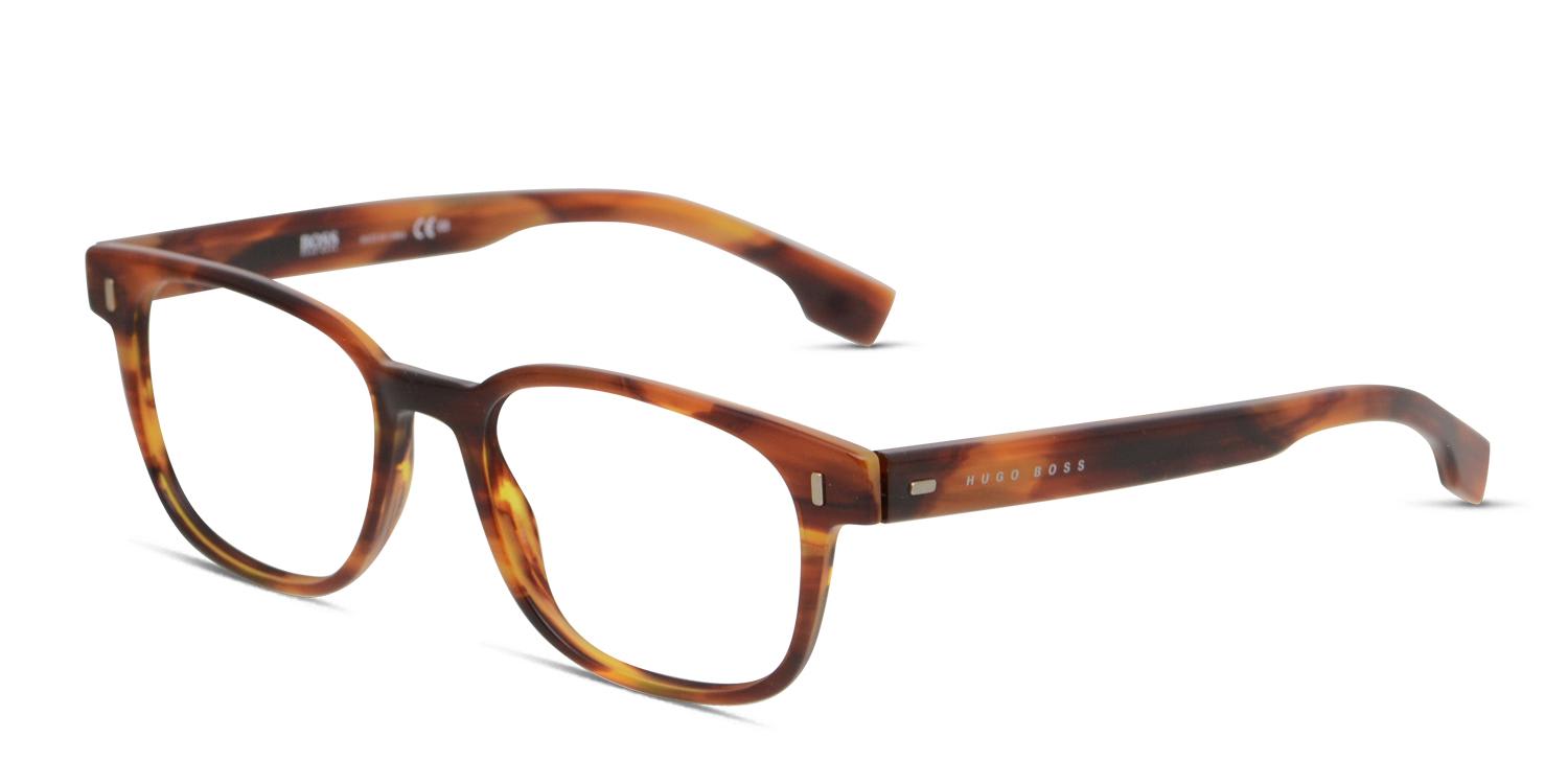 Hugo Boss x Boss 0958 Tortoise/Yellow Prescription Eyeglasses