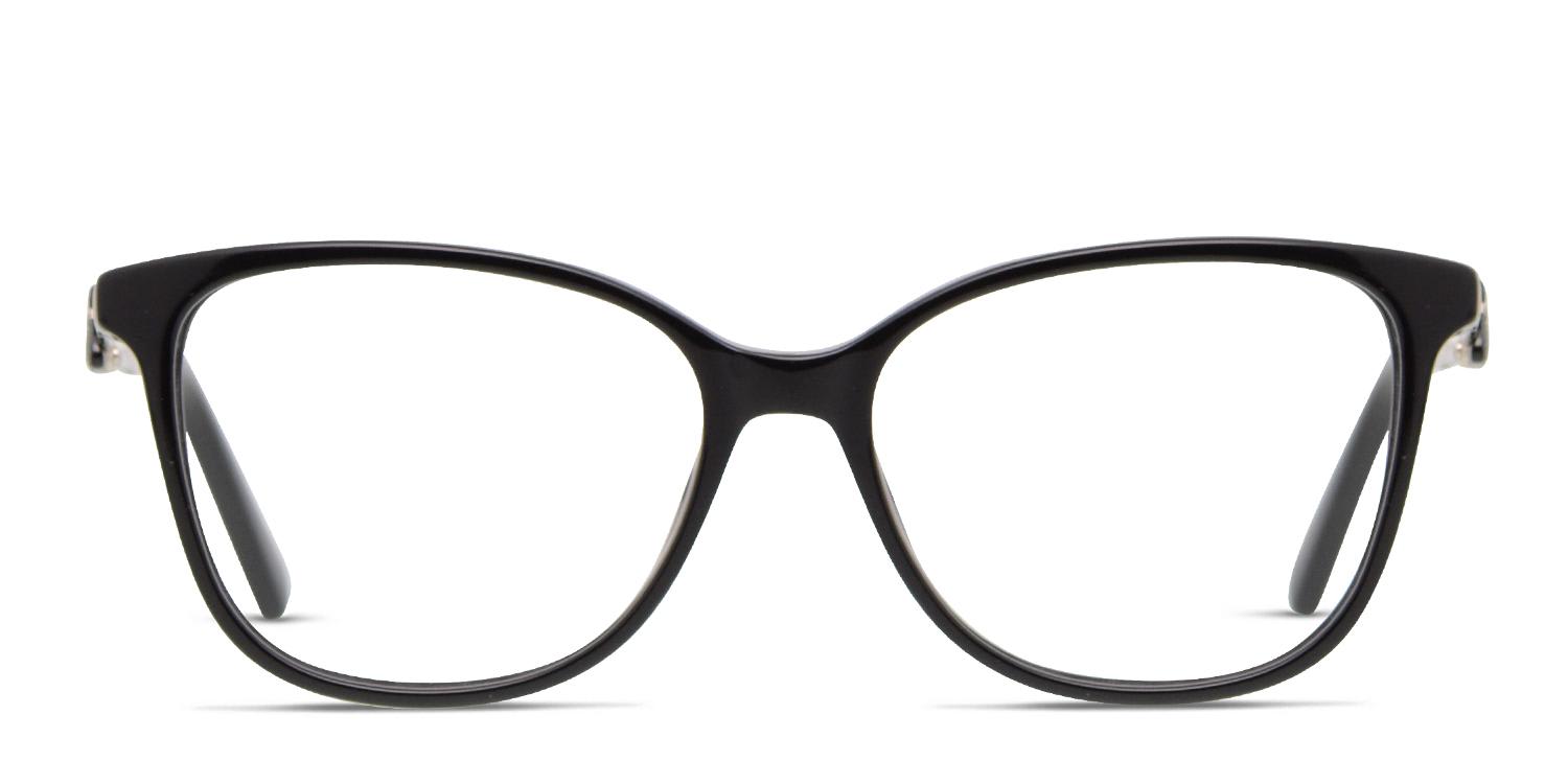 Swarovski SK5304 Shiny Black/Silver Prescription Eyeglasses