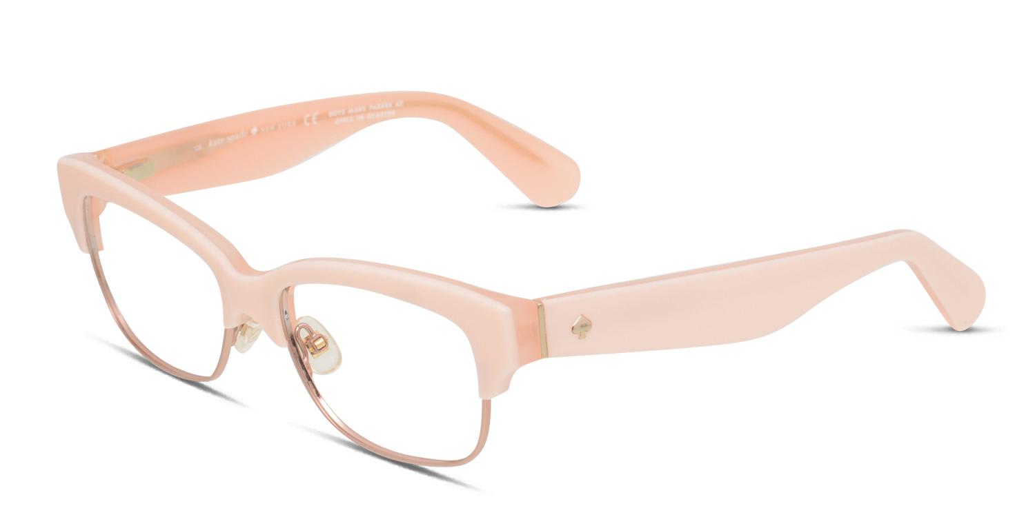 Kate Spade Shantal Pink w/Rose Gold Prescription Eyeglasses