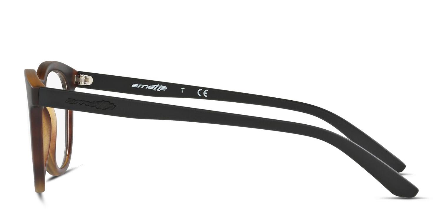 Arnette AN7120 Bottom Turn Tortoise/Black Prescription Eyeglasses