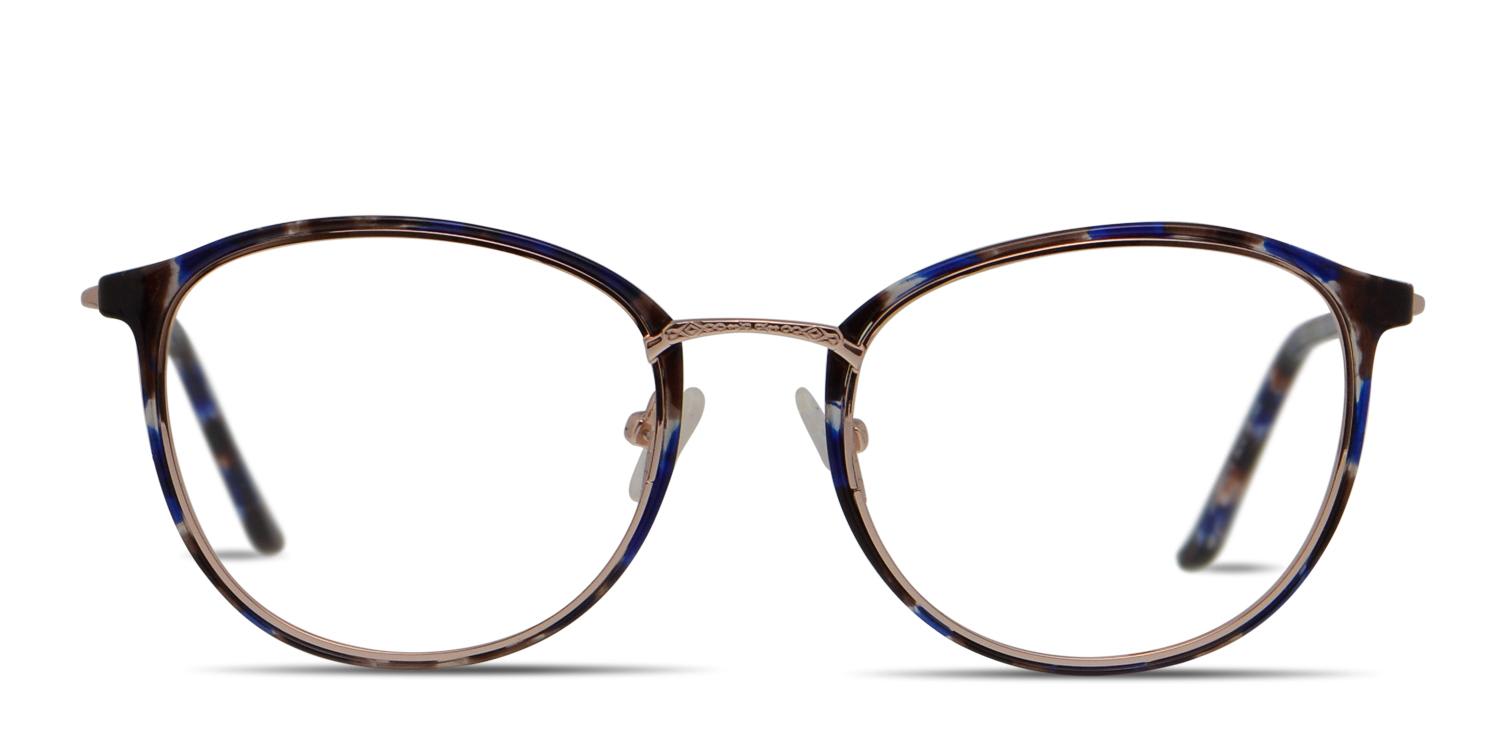 Ottoto Bellona Blue Tortoise W Gold Prescription Eyeglasses