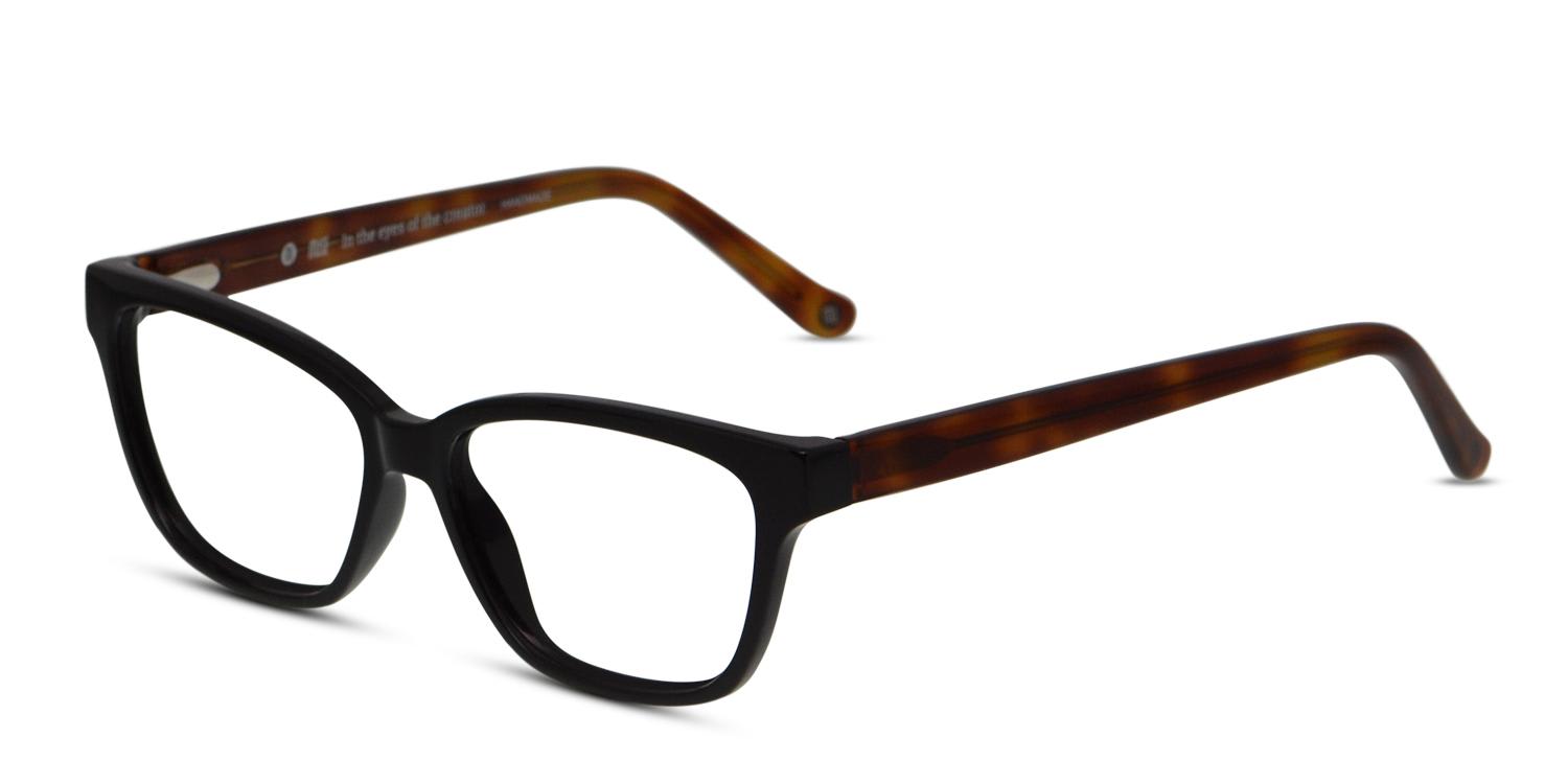 Muse Mississippi Black/Tortoise Prescription Eyeglasses