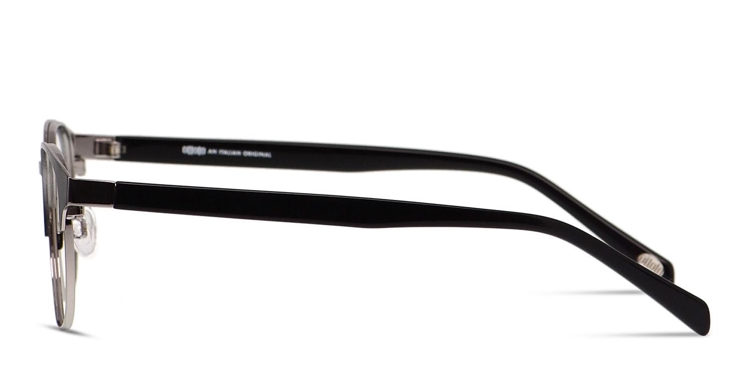 Ottoto Aodhan Silver/Black Prescription Eyeglasses