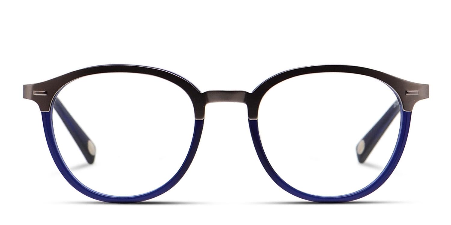 Ottoto Manuel Silver/Blue Prescription Eyeglasses