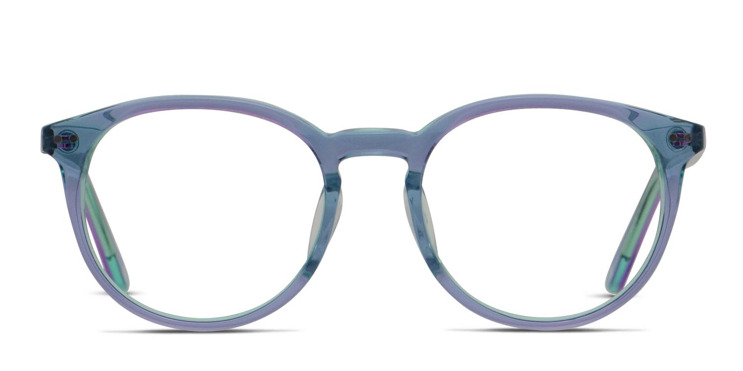 Muse Benedict Purple Green Multicolor Prescription Eyeglasses