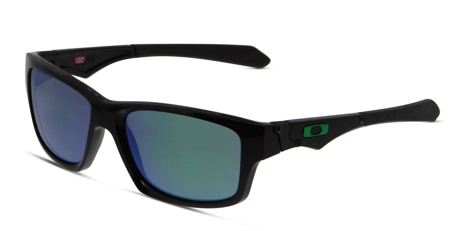 Oakley OO9135 Jupiter Squared Black/Green Prescription Sunglasses