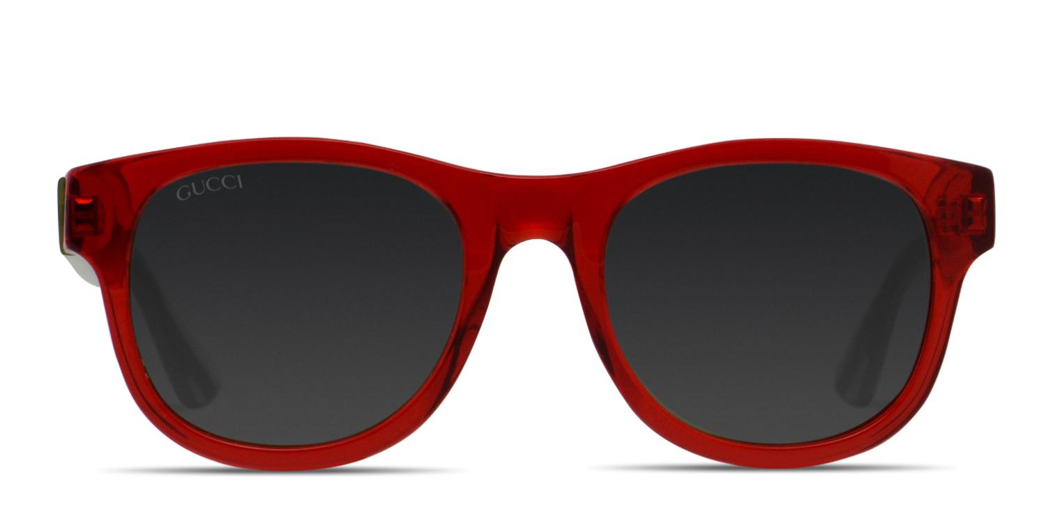 gucci glasses red and green