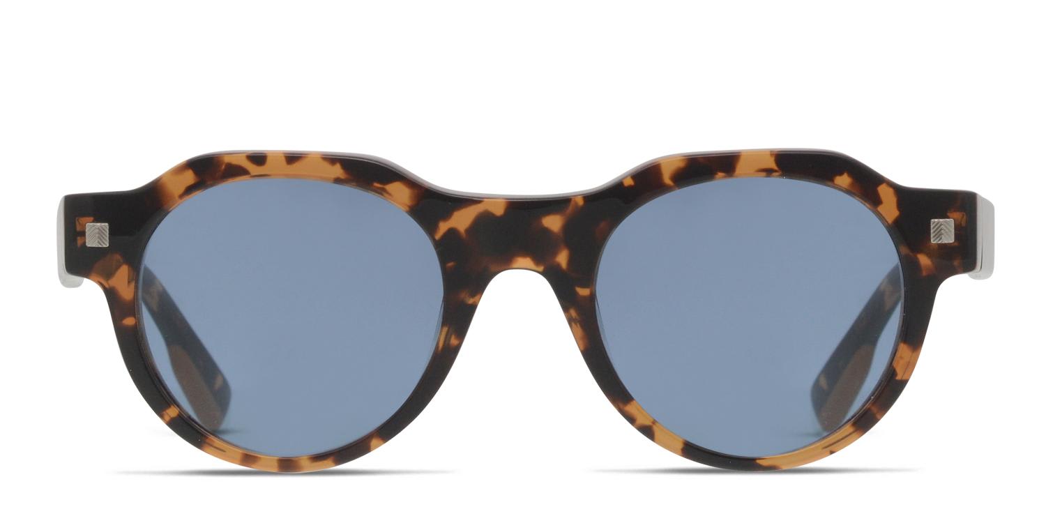 Ermenegildo Zegna EZ0102 Tortoise/Brown/Blue Prescription Sunglasses