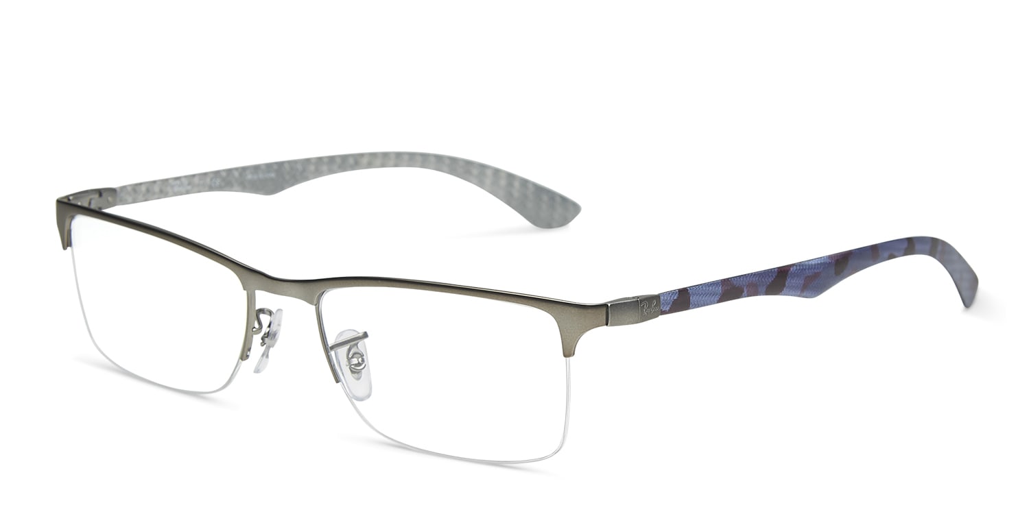 RayBan 8413 Silver Prescription Eyeglasses