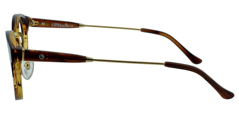 Lupo 5601 Brown Prescription Eyeglasses From $96