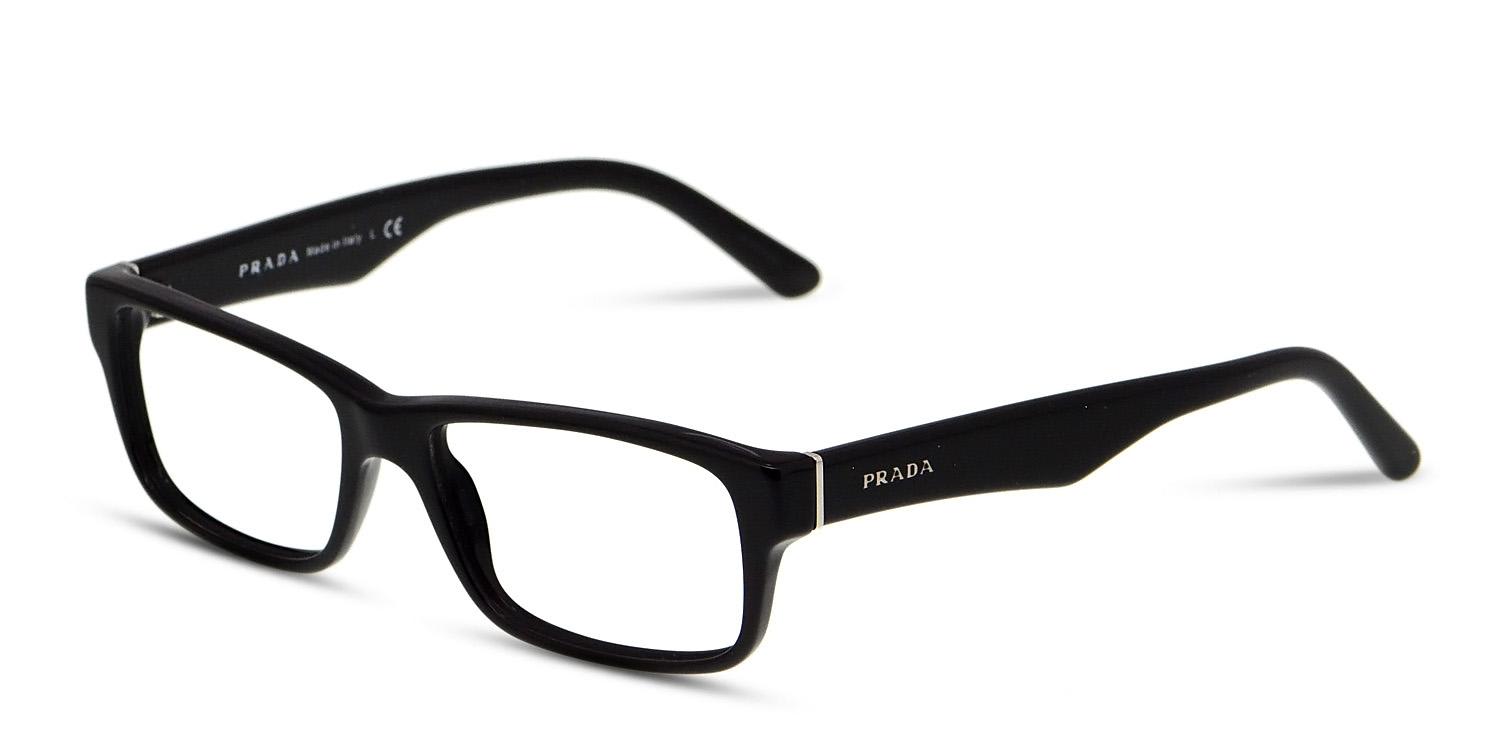 Prada pr 16mv matte black clearance