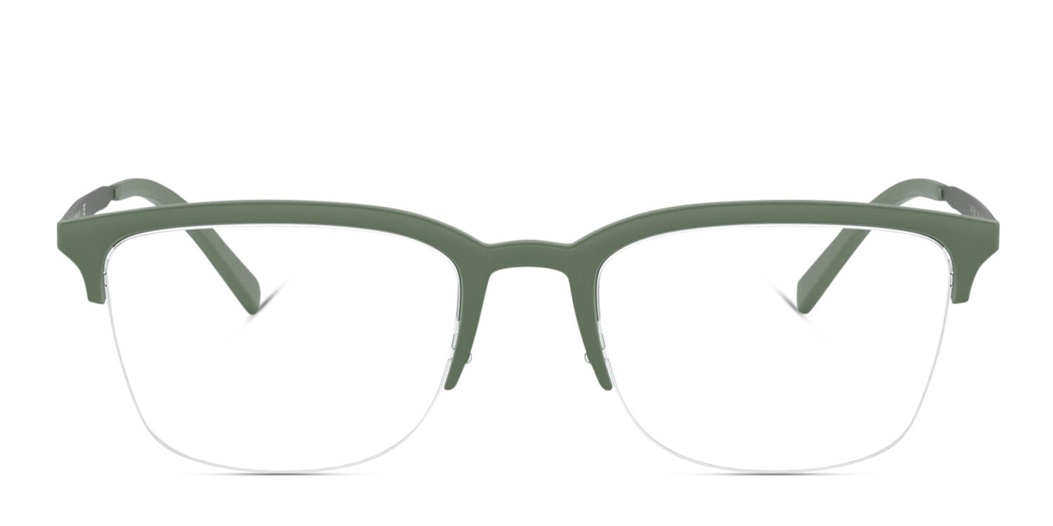 armani exchange rimless eyeglasses