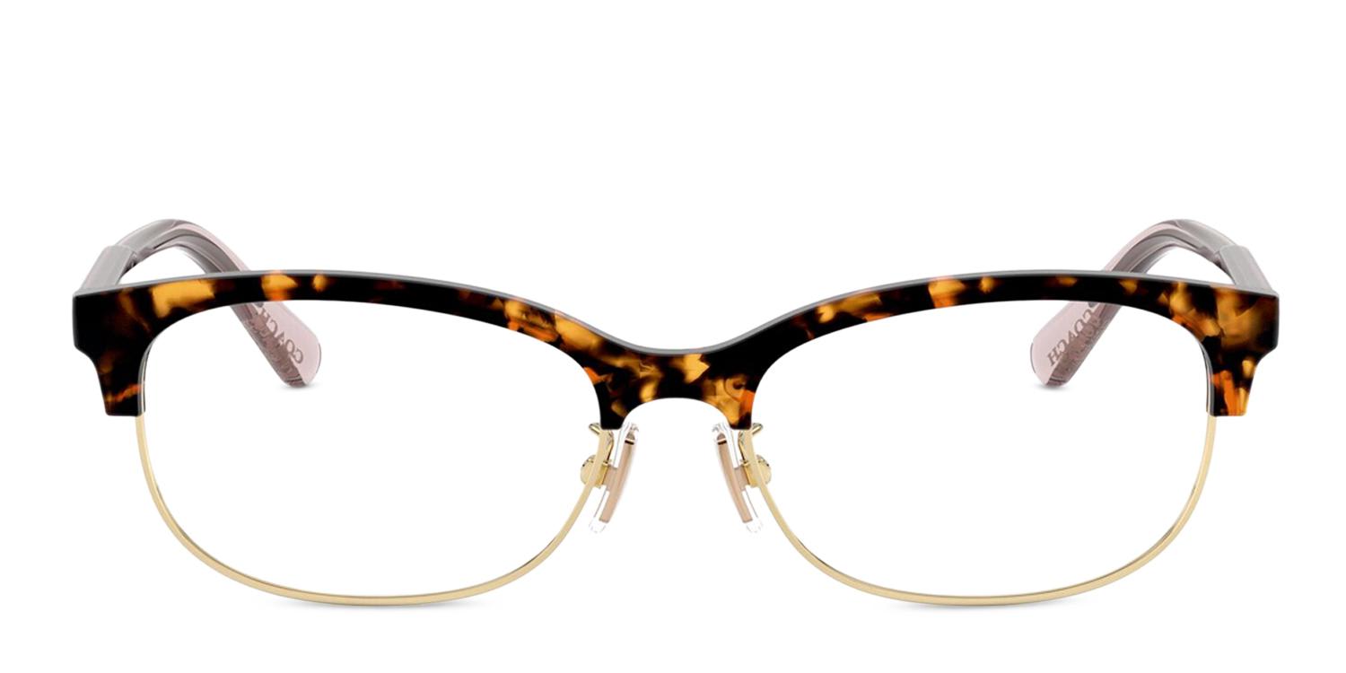 Coach HC6144 Tortoise/Gold/Clear Prescription Eyeglasses