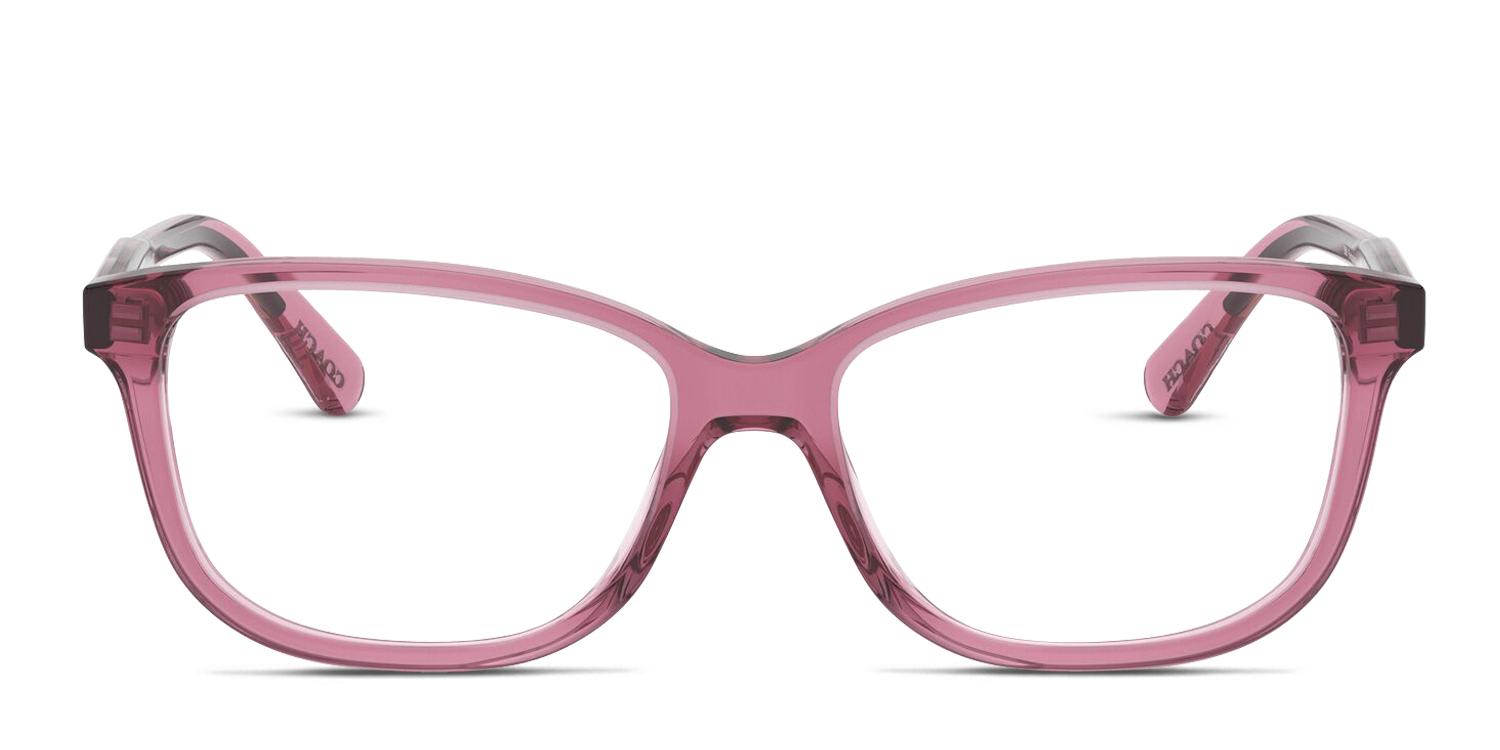 coach glasses pink
