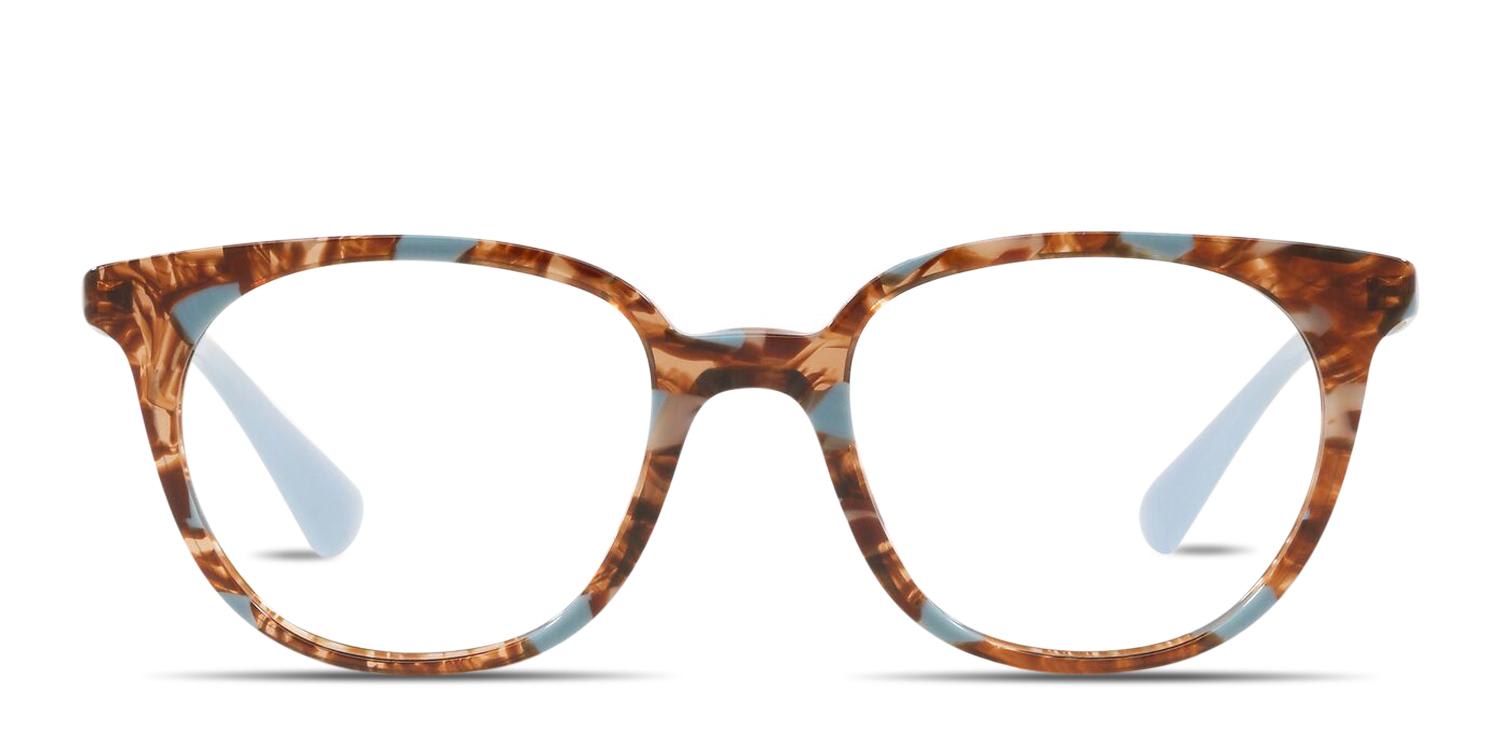 prada blue eyeglasses