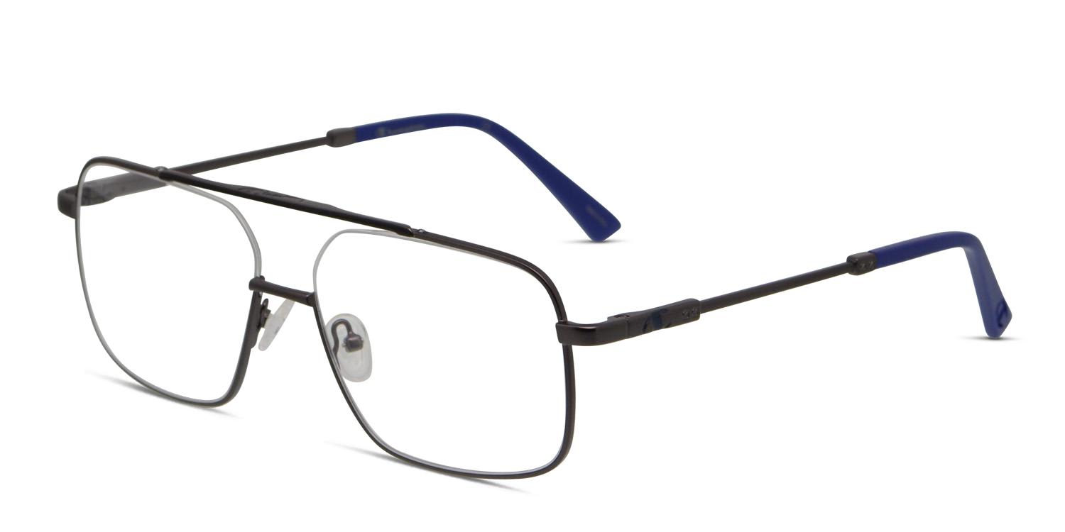 Champion Sam Gunmetal Prescription Eyeglasses