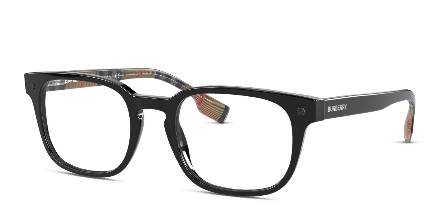 Burberry BE2335 Carlyle Shiny Black Prescription Eyeglasses