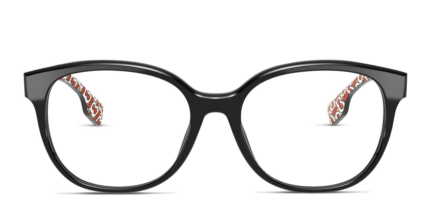 Burberry BE2332 Scarlet Shiny Black Prescription Eyeglasses