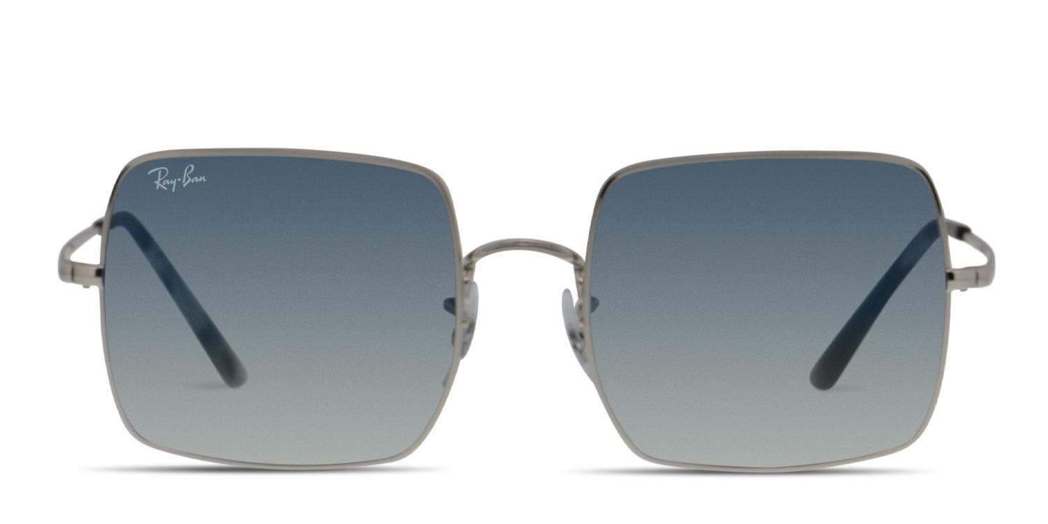 Ray-Ban RB1971 Square Silver/Blue Prescription Sunglasses