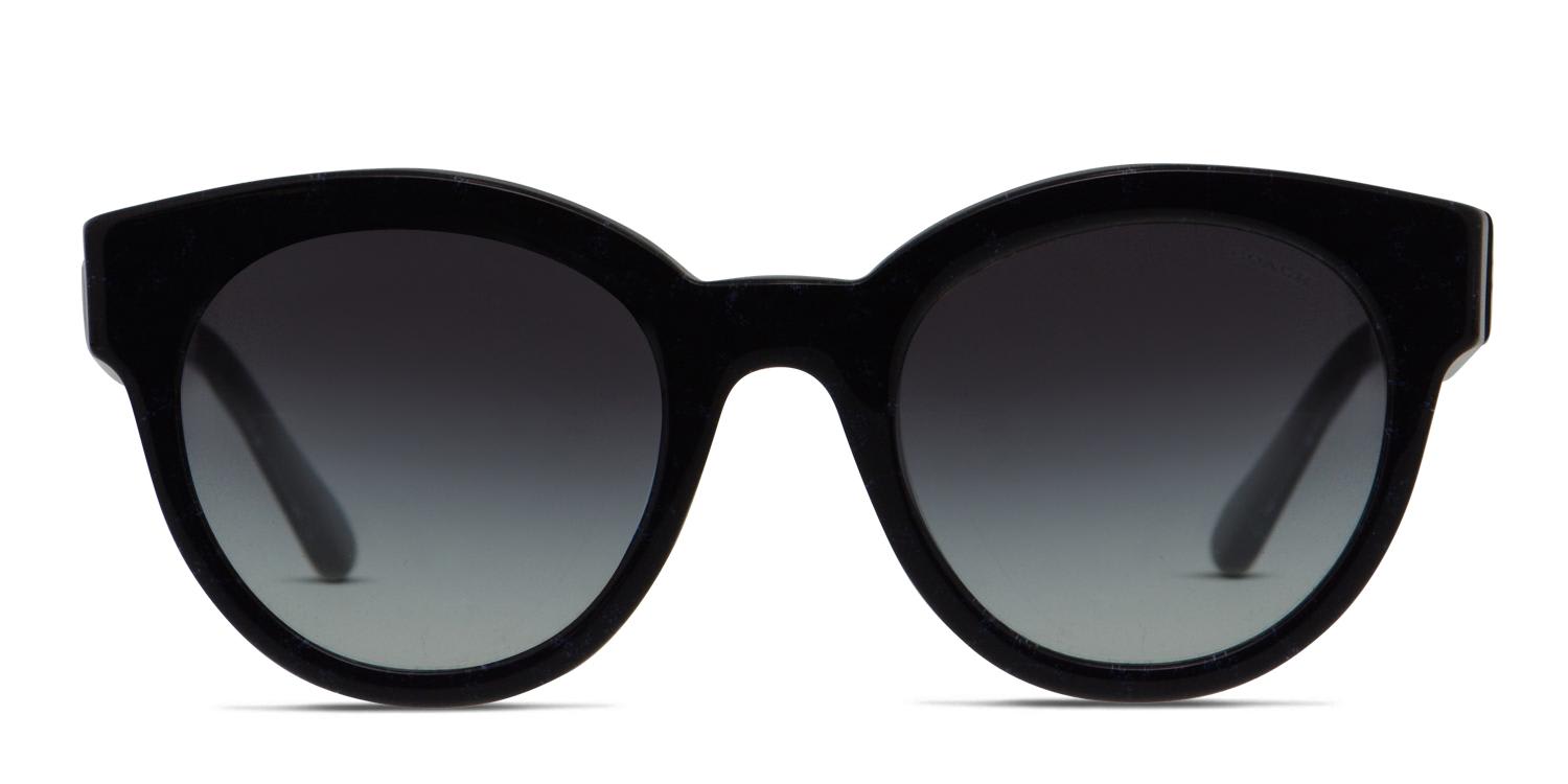 Coach HC8265 Blue/Black/Glitter Prescription Sunglasses