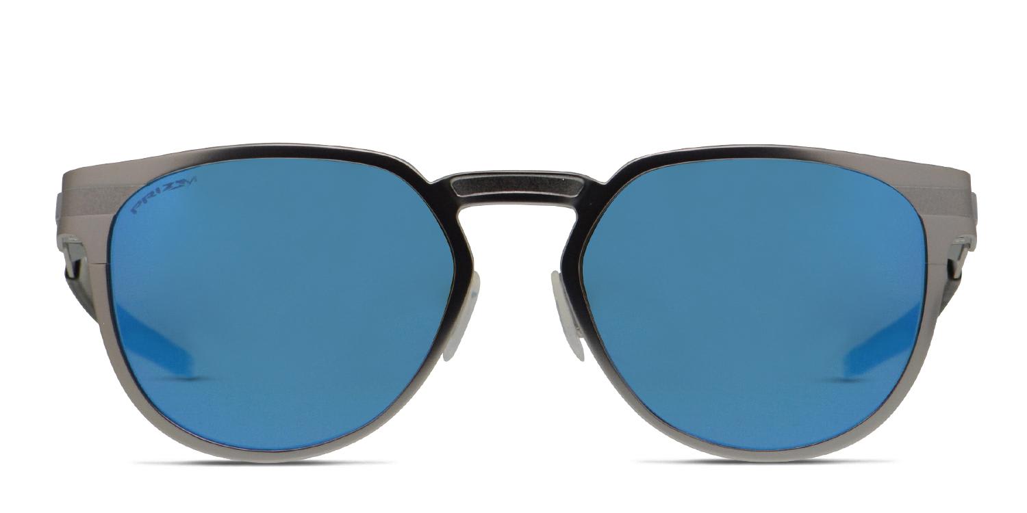 Oakley OO4137 Diecutter Silver/Blue Prescription Sunglasses