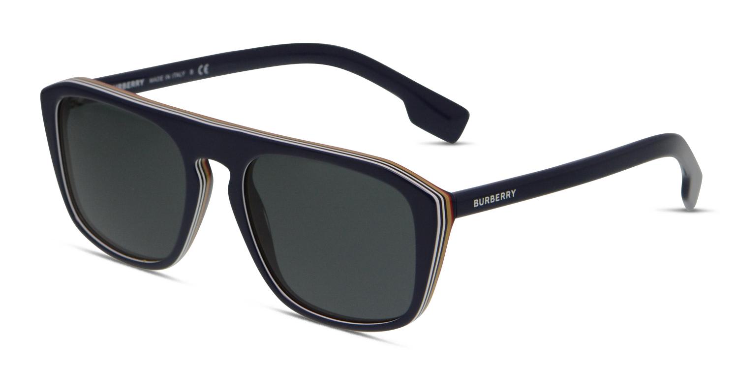 burberry sunglasses blue frame