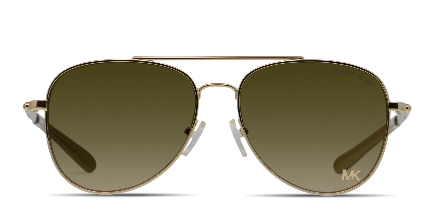 Michael Kors MK1045 San Diego Gold/Olive Sunglasses