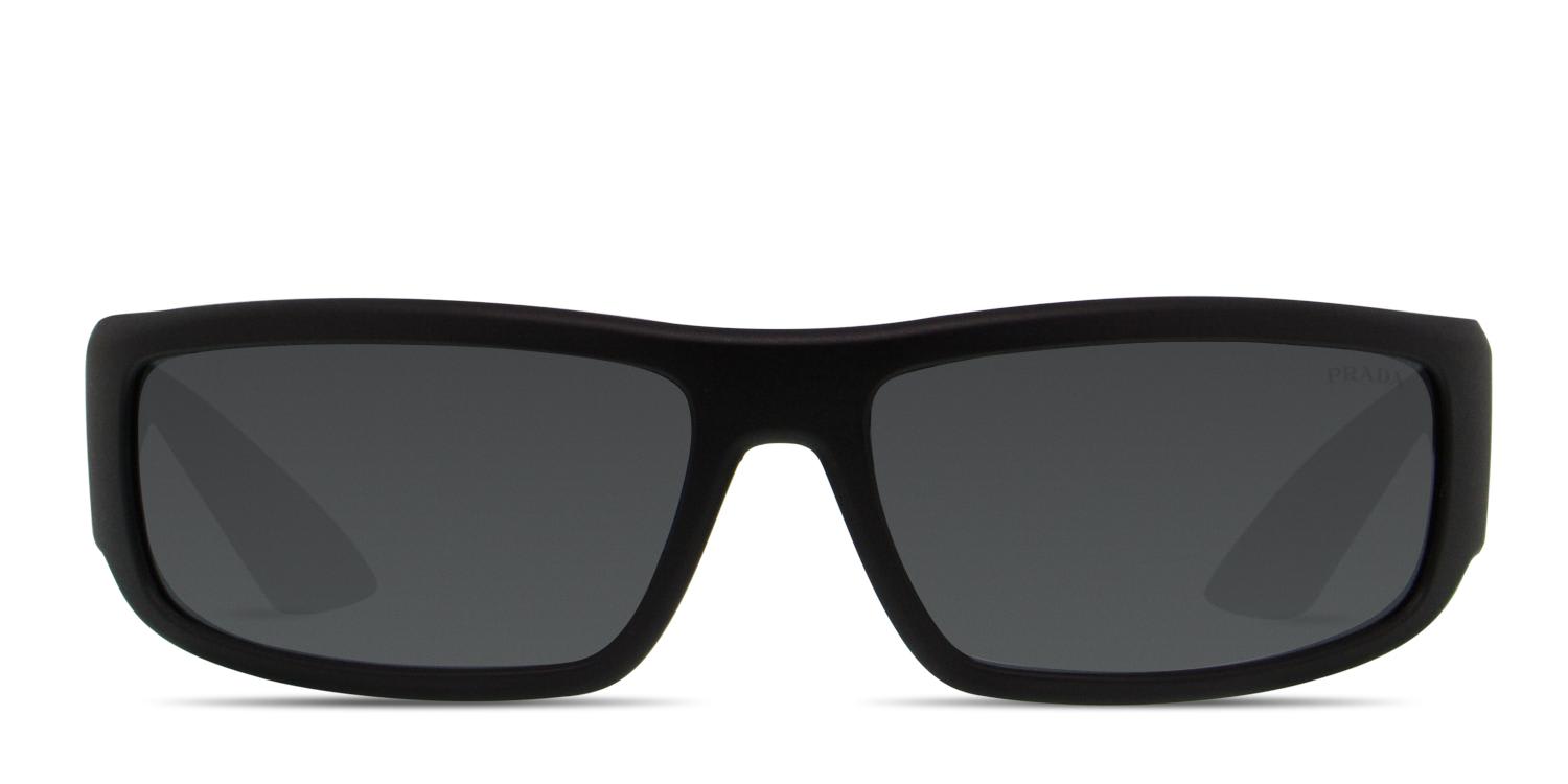Prada PS 2US Black Prescription Sunglasses