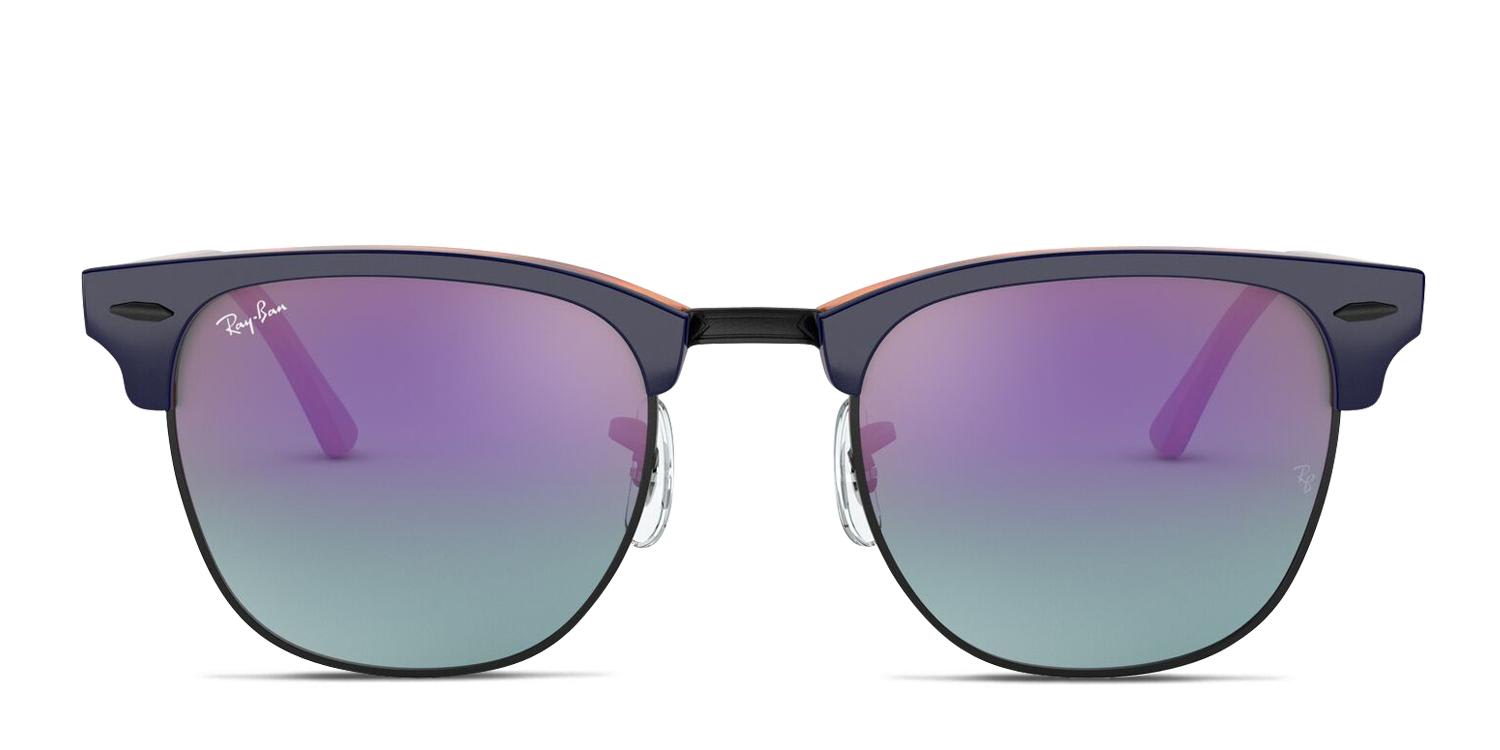 Ray Ban 3016 Clubmaster Blue Black Tortoise Prescription Sunglasses