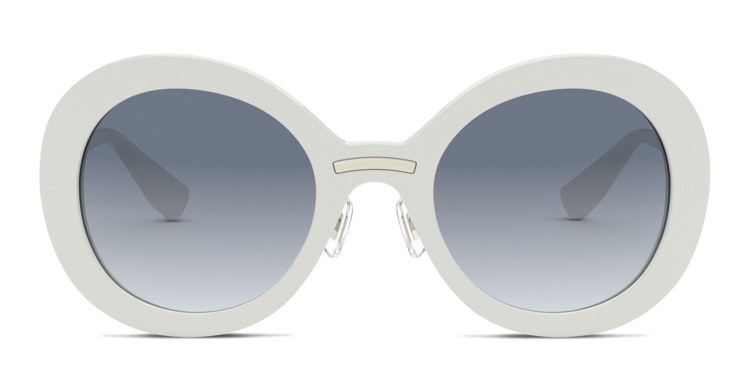 Miu Miu MU 04VS White Prescription Sunglasses