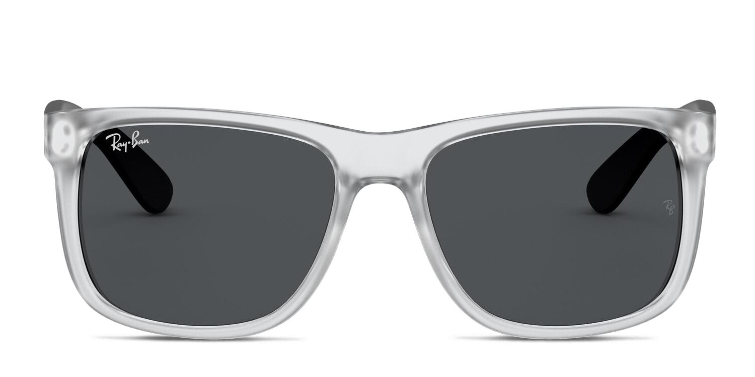 RayBan 4165 Justin Clear/Black Prescription Sunglasses RayBan 4165 Justin Clear/Black Prescription Sunglasses