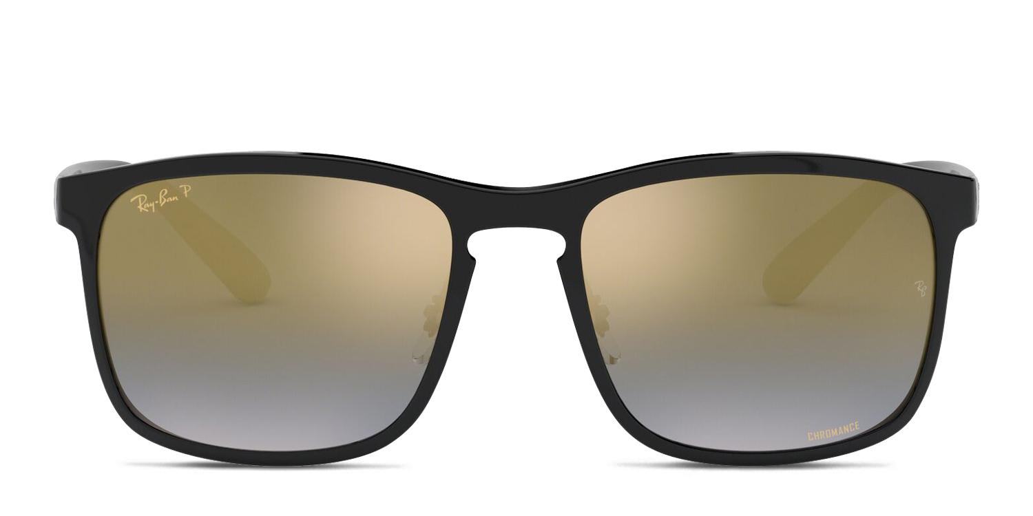 Ray-Ban 4264 Black/Gold Prescription Sunglasses